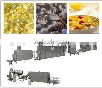 breakfast cereal manufacturing line / cereal process equipment/Extruded Breakfast cereal corn flake production equipment