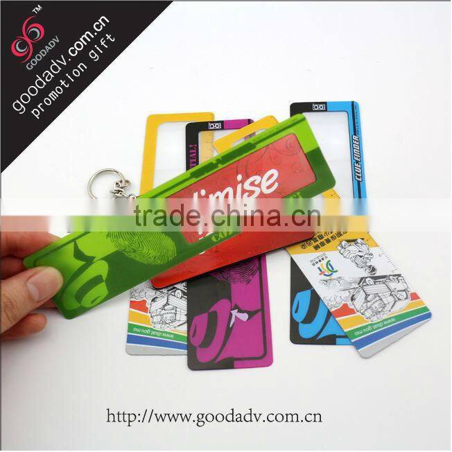 Wholesale flexible magnifying glass pvc with logo printing