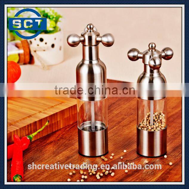 Best Salt and Pepper Grinder Set with Adjustable Coarseness, Suitable for Use As Spice Grinders