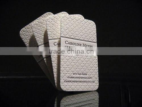 Custom business card, embossed business card,business card printing
