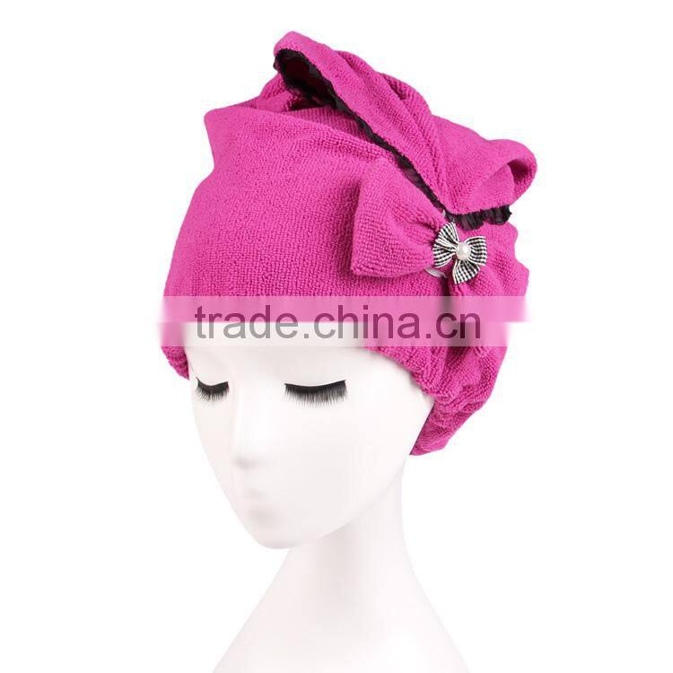 new style colorful microfiber women hair towel