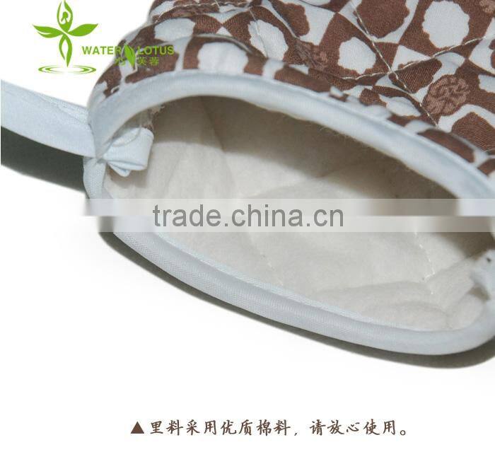 plain color cotton heat resistant microwave pot holder
