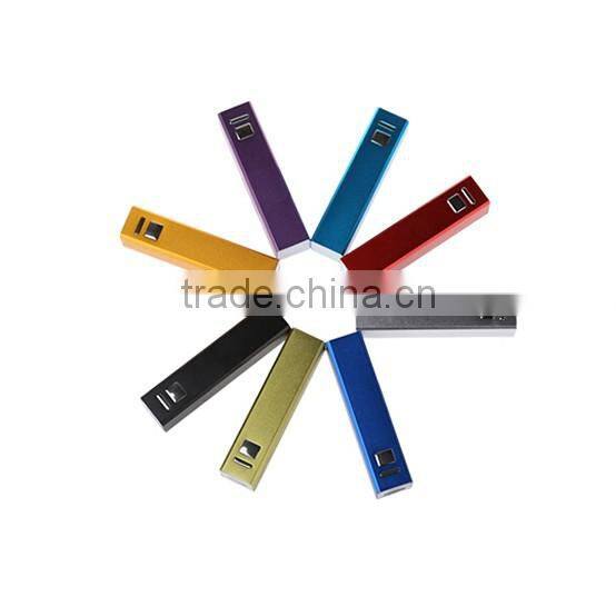 New Products 2016 Mobile Accessories Portable Power Bank Charger 2600mah