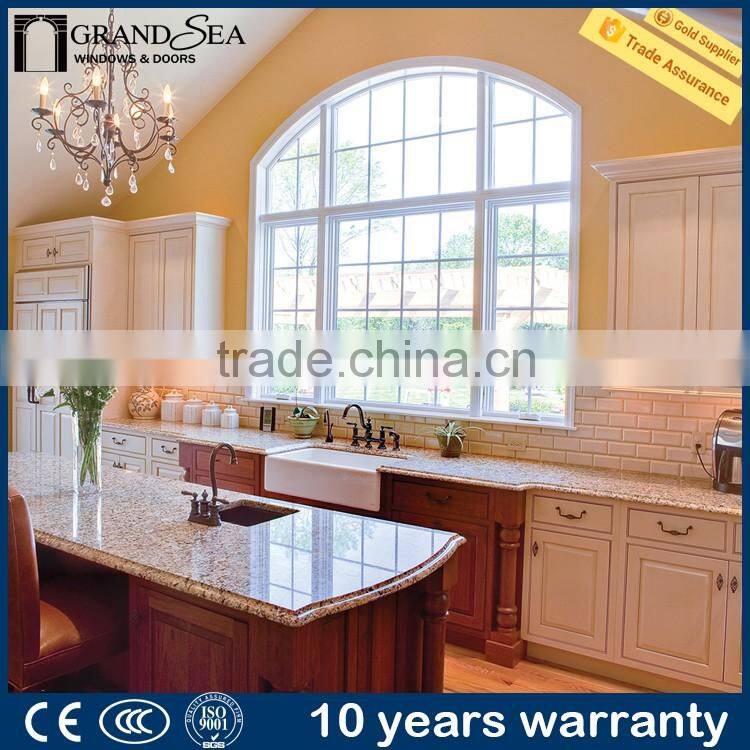 Western style arch fixed window for sitting room