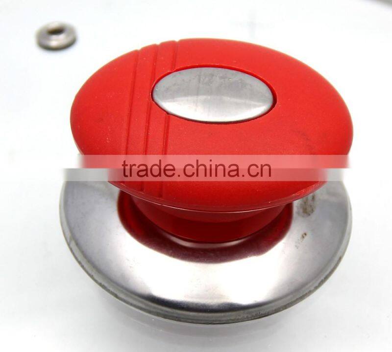 red stainless steel knob for cookware lids wholesaler