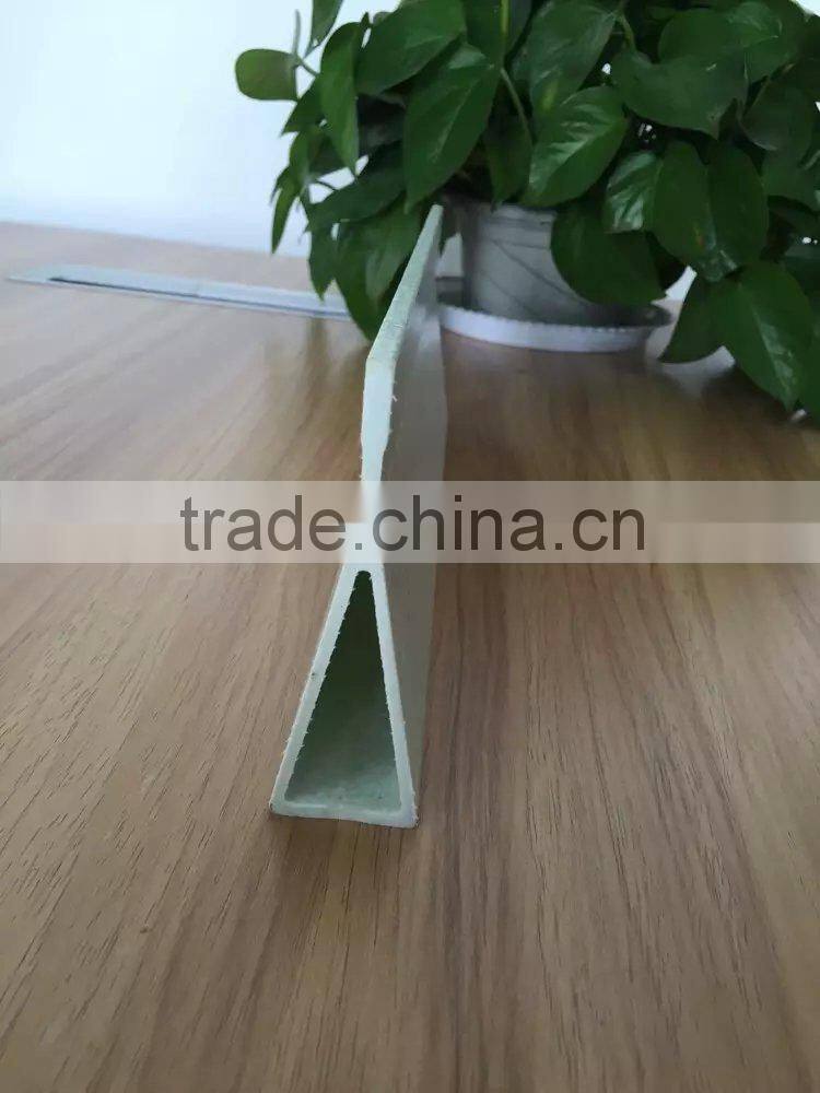Light steel beams 100mm triangular hollow fiberglass steel beam for pig/poultry/livestock farming equipments