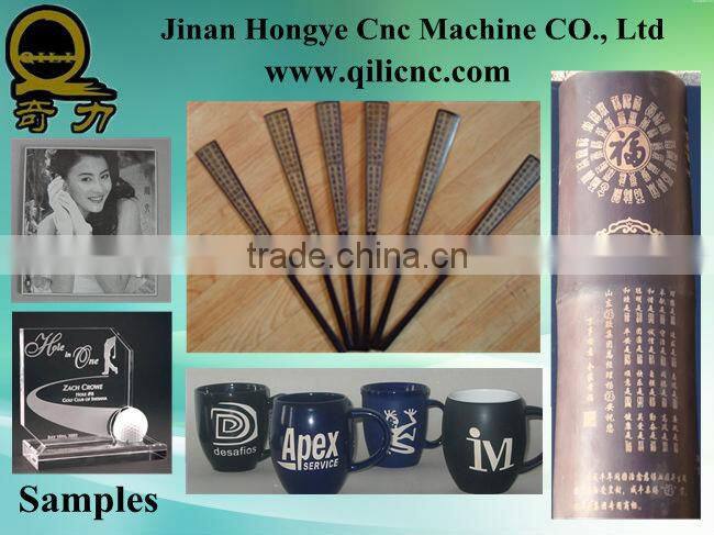 Professional Acrylic paper leather pvc cardboard advertisement cutter co2 laser cutting & engraving machine QL-1410