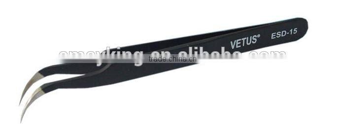 Widely use Stainless Steel ESD Tweezers