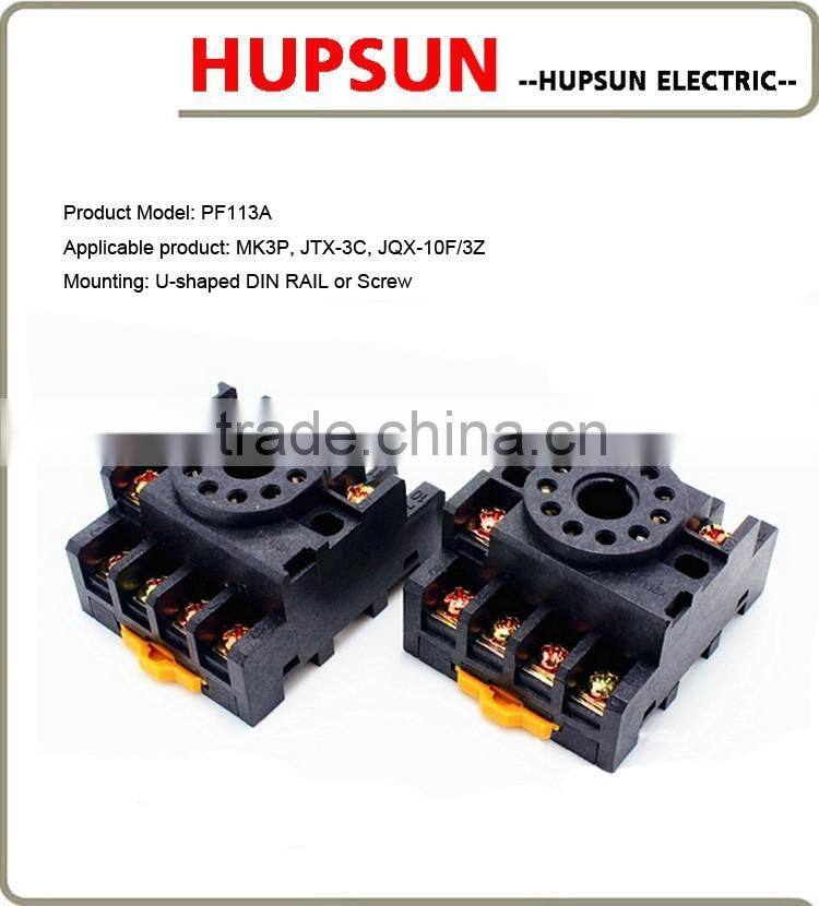 JTX 3C mk3p relay socket 11PIN 10A plug-in relay socket PF113A