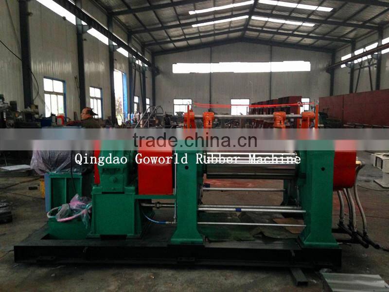 Competitive XK-450 open rubber mill for making eva mat production line / fine quality open mixing mill for rubber