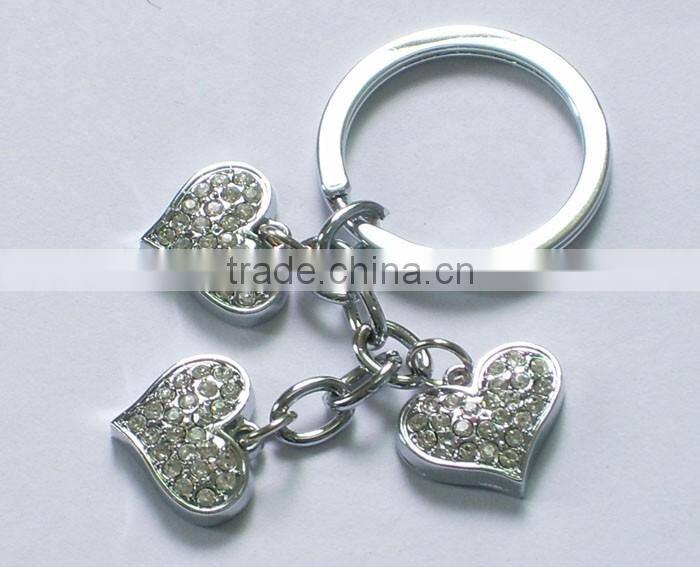 Customized Car Metal Key Ring Zinc Alloy Laser Logo Keychains