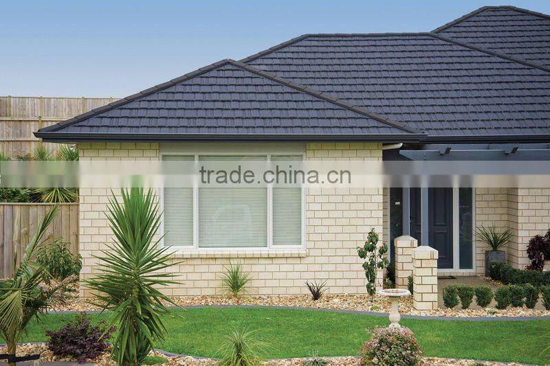 High quality best price stone coated metal roof tile Type and Synthetic Resin