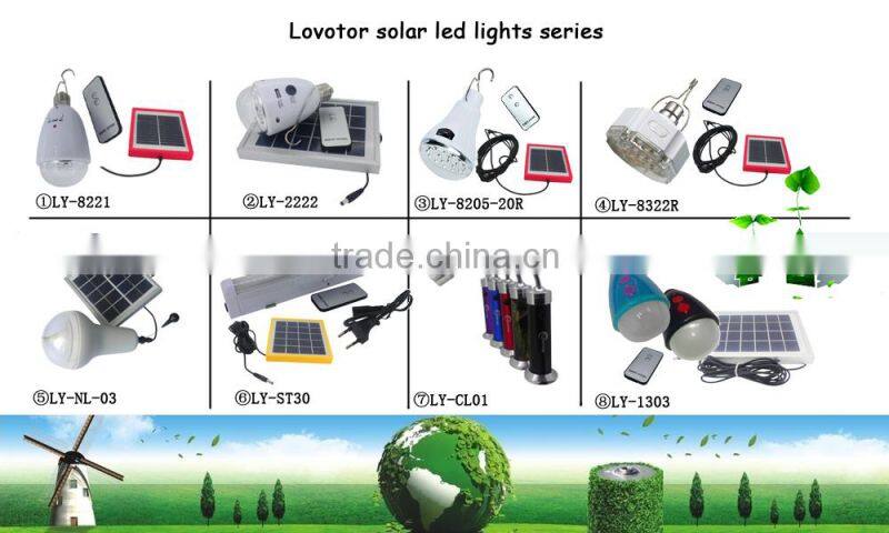 Indoor and outdoor use portable solar led tube light 4.4w