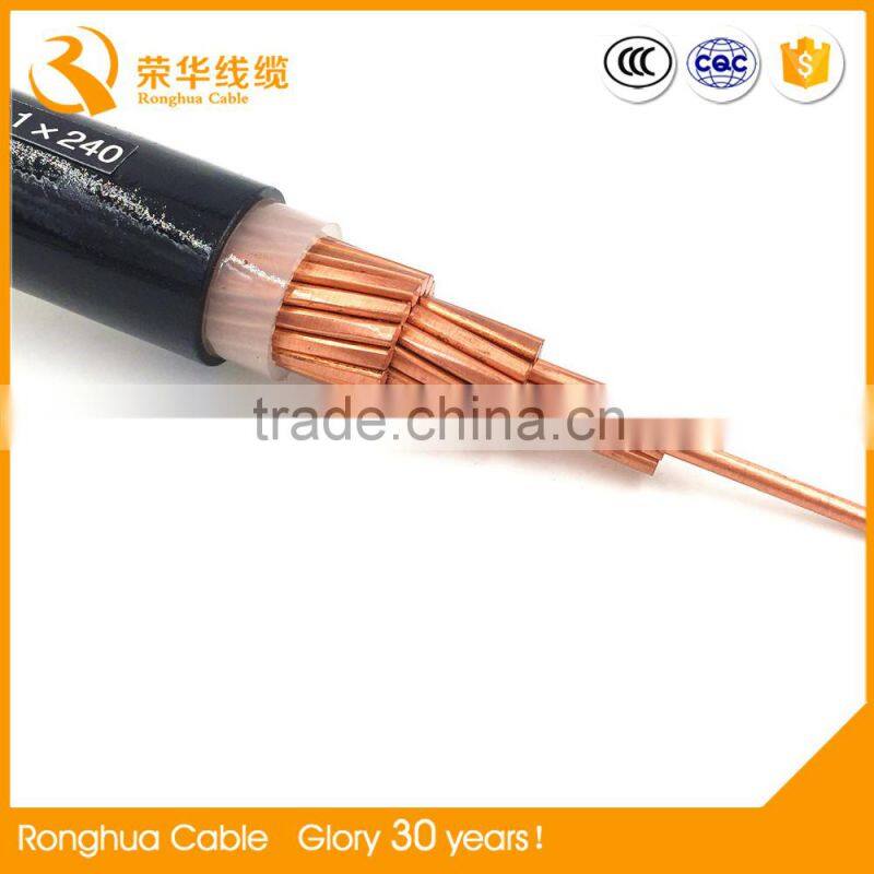Ronghua cable 300mm2 cable/300mm2 xlpe cable/xlpe cable 300mm with best price