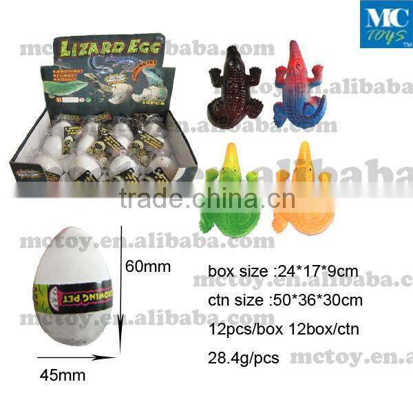 Funny growing lizard eggs growing pet egg toy growing dinosaur egg toy