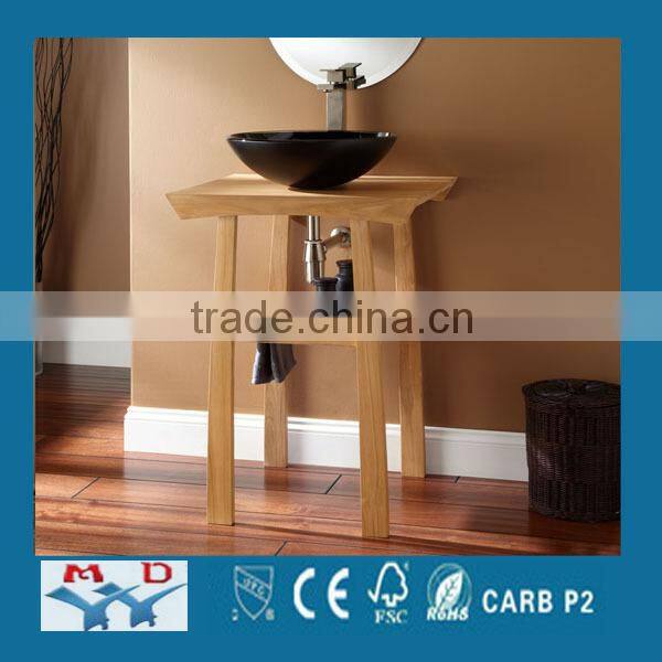 Low price small MDF bathroom cabient furniture design
