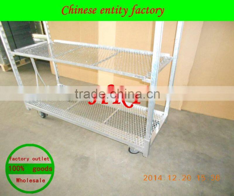 Danish Flower Trolley Cart for sale Plant trolley cart flower carrying trolley Steel Rolling Trolley Tool