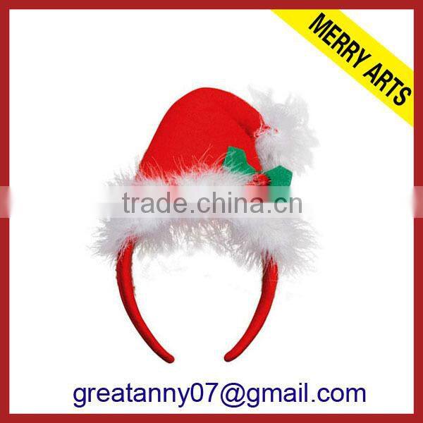 childrens santa hats & christmas fancy dress with head band