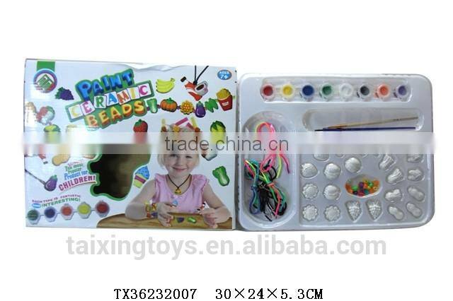 DIY Animal Resin Paint Beads Kids Learn Drawing Ornament/Beauty Toys