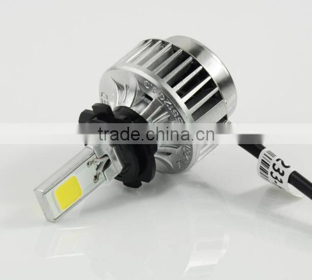 hot sale factory price all in one car led headlight 33W 3000LM hid car lights lamp