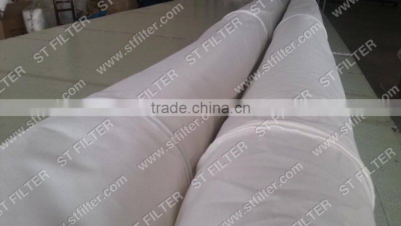 120*4200mm,polyester mesh bag,PE liquid filter bag