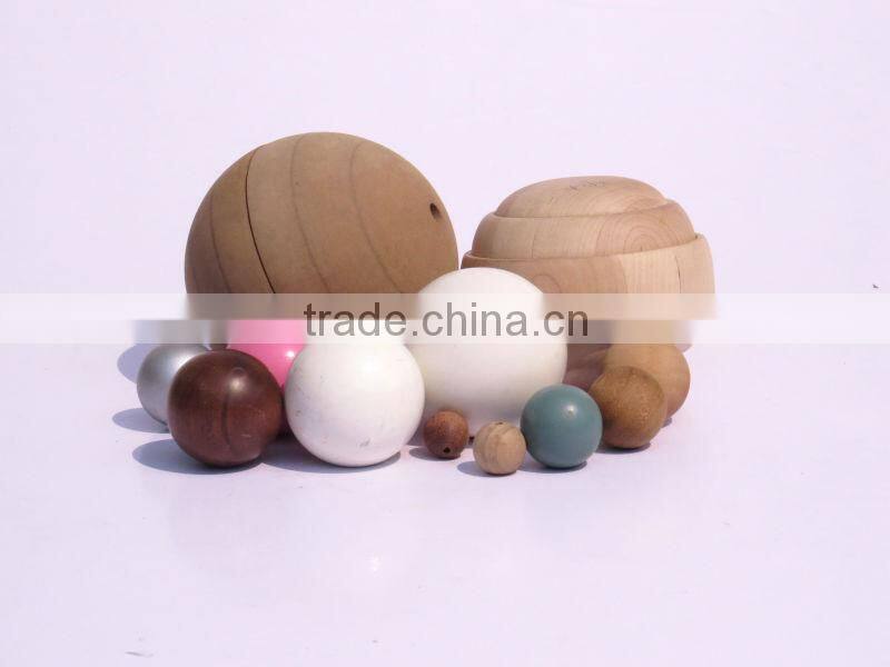 30mm big wooden beads