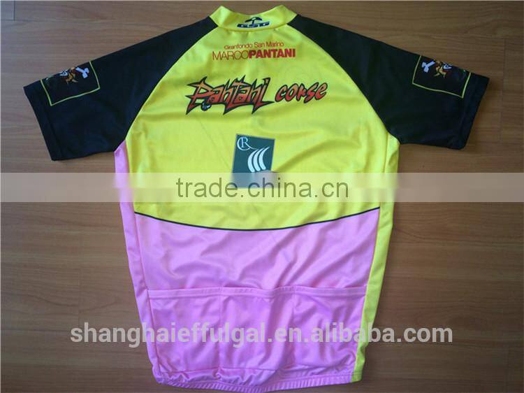 2015 Sleeveless cycling jersey with quick dry moisture transfer function