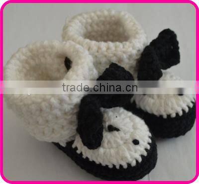 cute handmade baby crochet booties