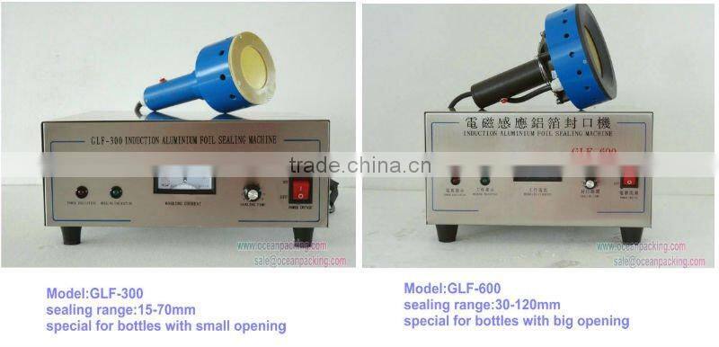 semi automatic spare parts small aluminum foil sealing machine