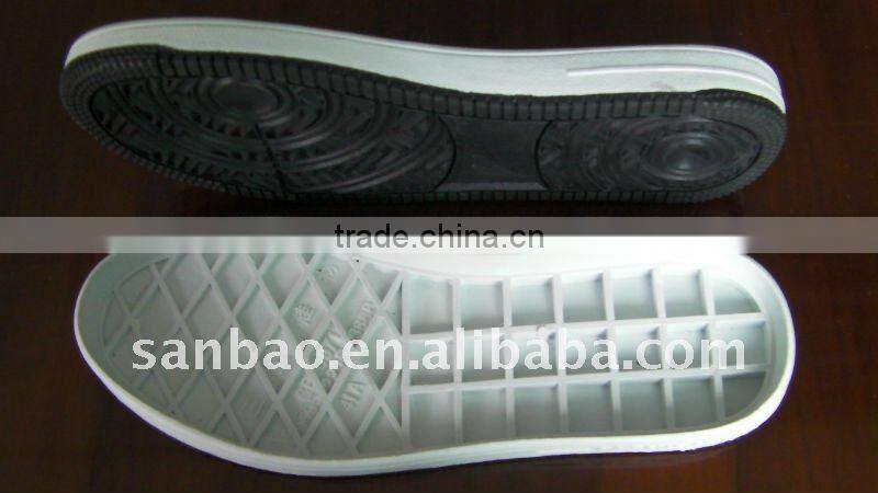 shoes TPR sole factory/black shoe outsole