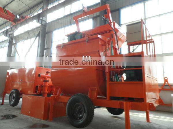 lightweight foam concrete wall making machine(mixer&pump)