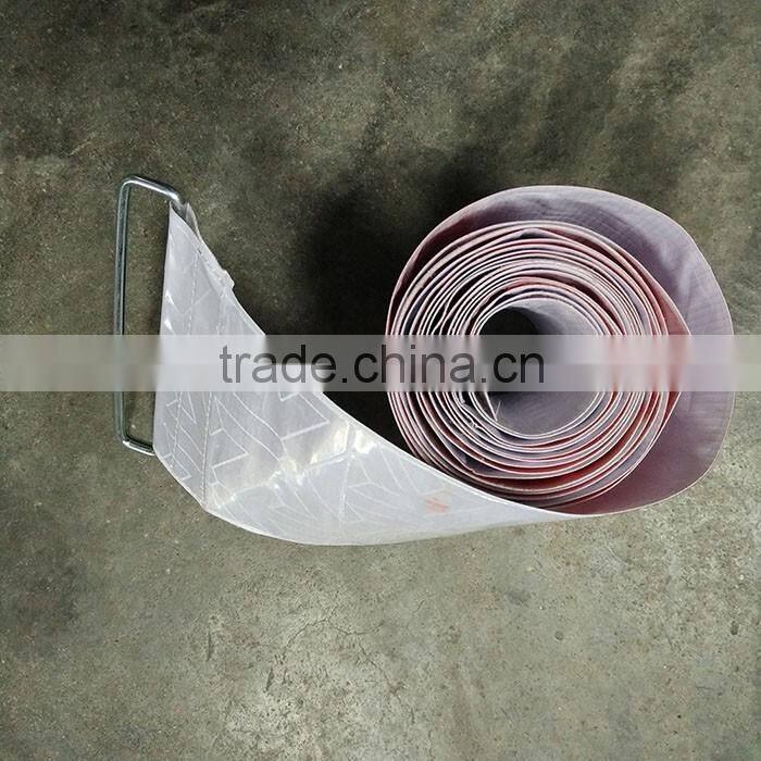 reflective advertising tape with metal button with arrow shape