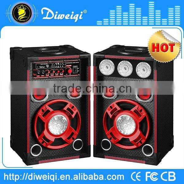 china factory pa audio system indoor 2.0 active dj pa speaker
