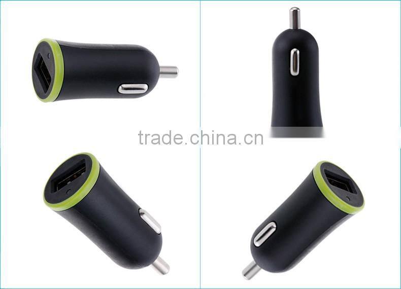 1 Port USB In-Car Single slot 2.1 Amp USB Car Charger for Mobile Phone Ipod PDA iPad
