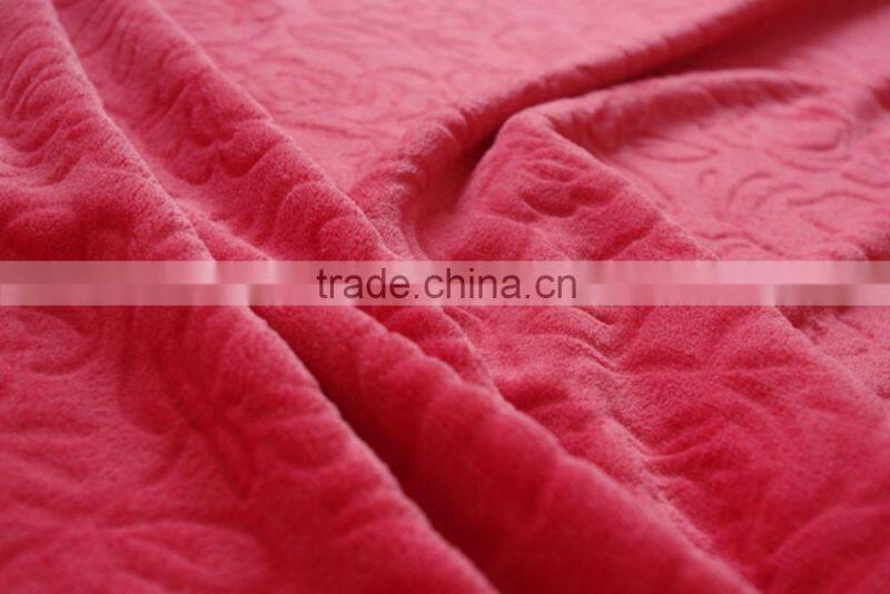 High quality coral fleece fabric with the cheapest price