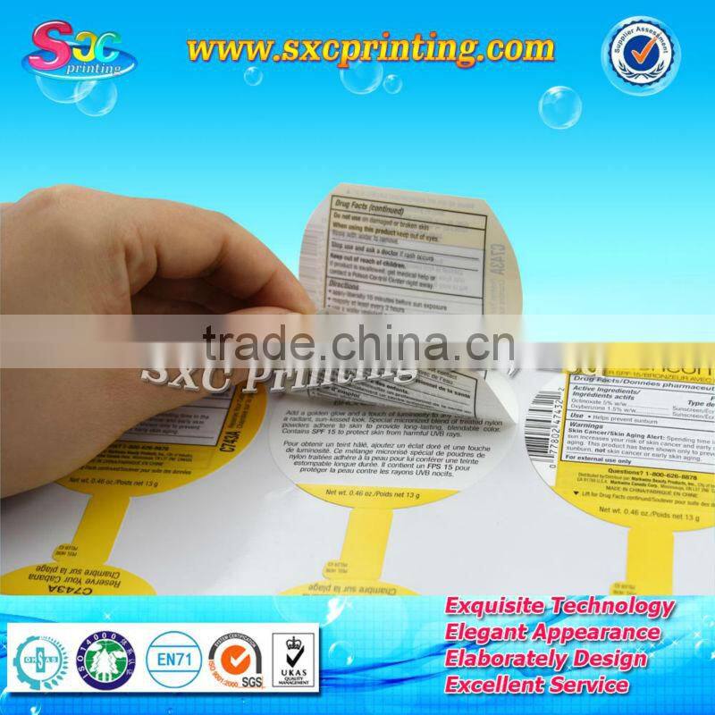 Wholesale private label multilayer label