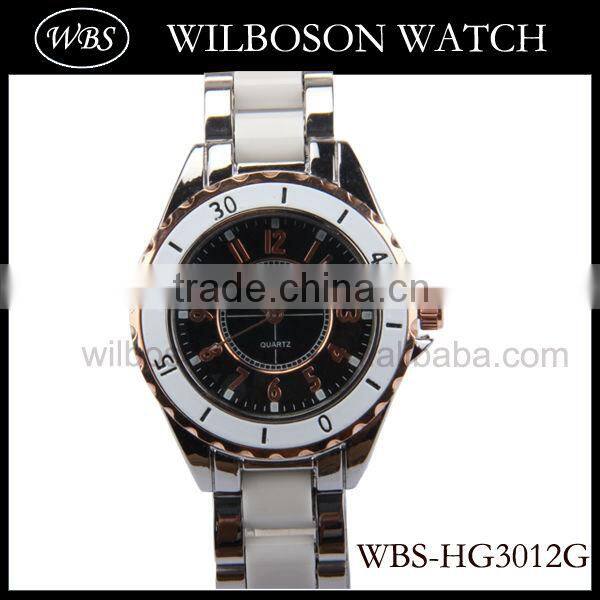 Fashion design stainless steel lady watch