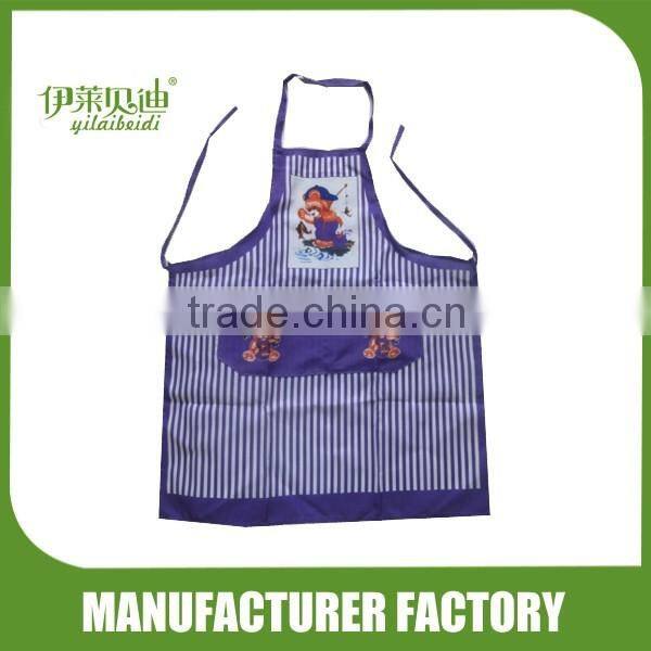 Flower printed kitchen apron