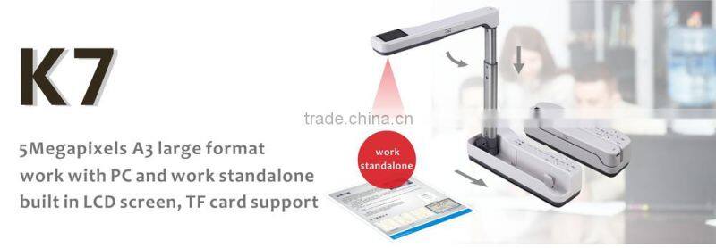 5MP portable HDMI A3 visual presenter education presentation