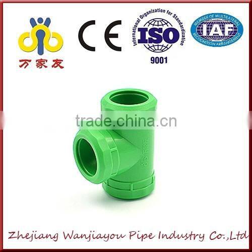 grey color High Quality ppr fitting equal tee/ppr manufacturer