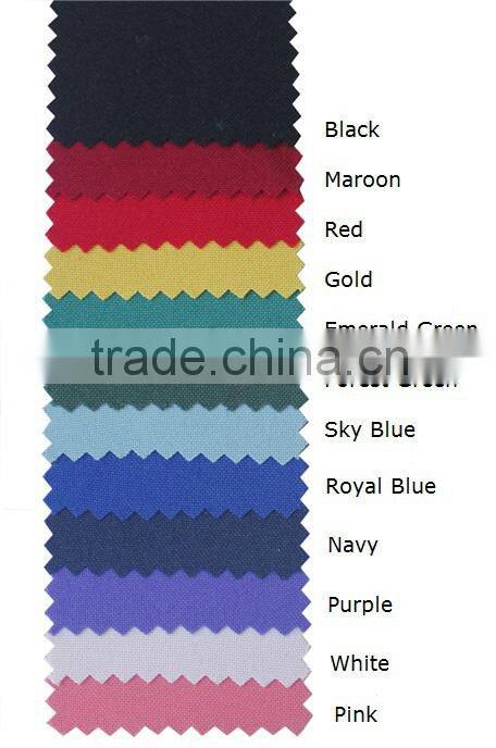 UK/AUS Style Black Graduation Gown with Cap for Master Students