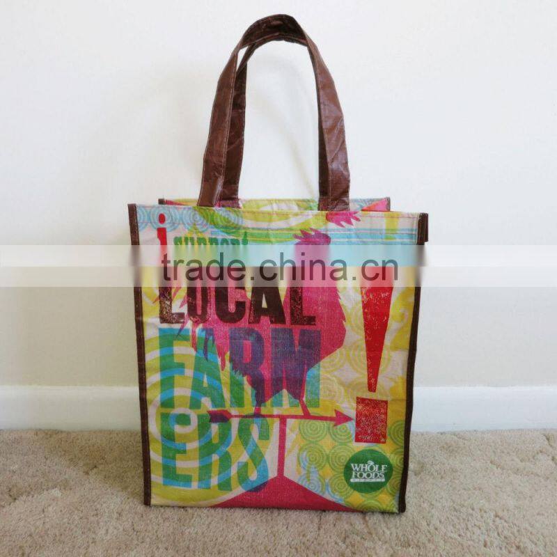 Lead Free Post-Consumer Recycled Plastic Bottled r-pet bag