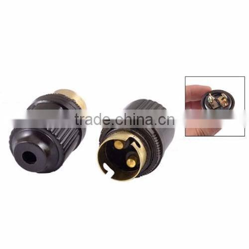Plastic Black B22 lamp Light Bulb Lamp Holder Socket
