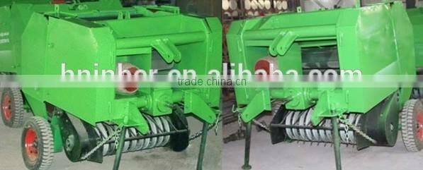 farm used baler machine for grass hay straw stalk