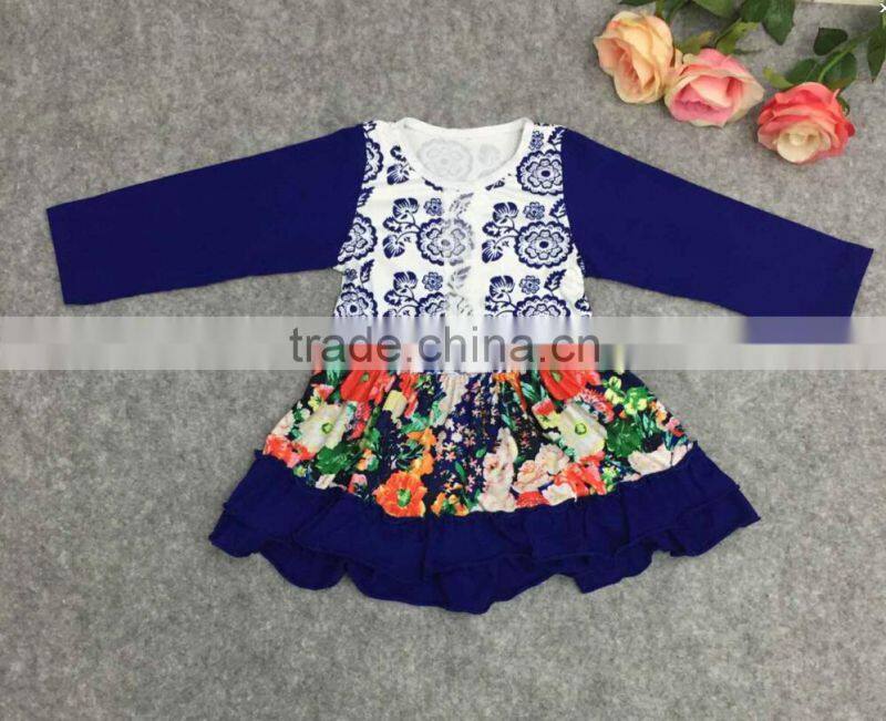 2015 yiwu koya factory wholesale pumpkin halloween girls fall boutique outfit white top hairbow ruffle pant set boutique outfits