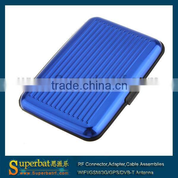 Waterproof Aluminum Business Credit Card Holder Case Wallet