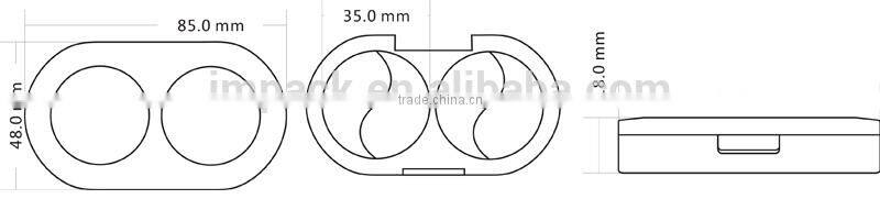 2013 Custom updated naked 3 best eyeshadow palette