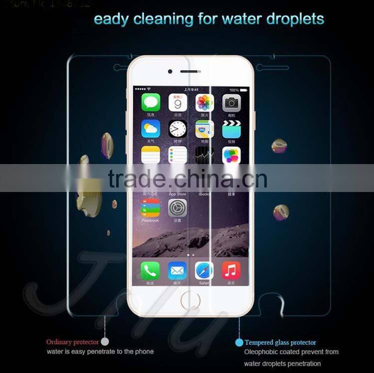Wholesale factory high quality 9h tempered glass screen protector for iPhone 6S Plus
