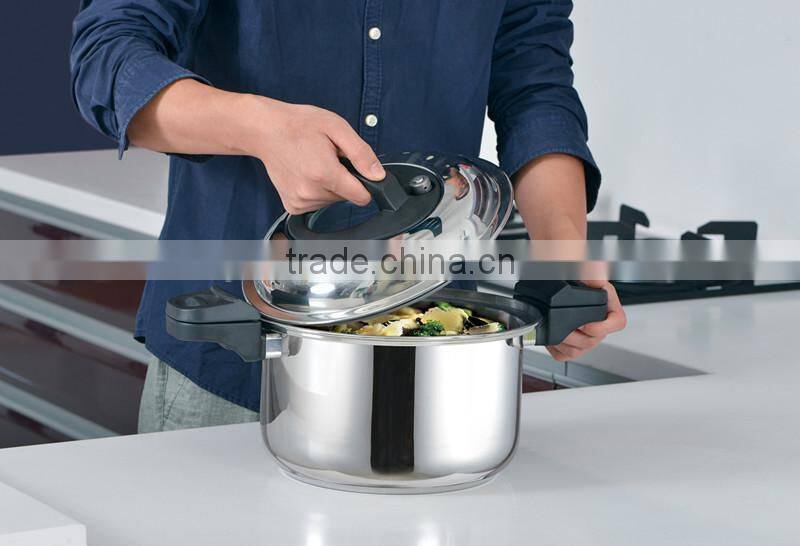 6liter induction gas slow cooker stainless steel low pressure cooker