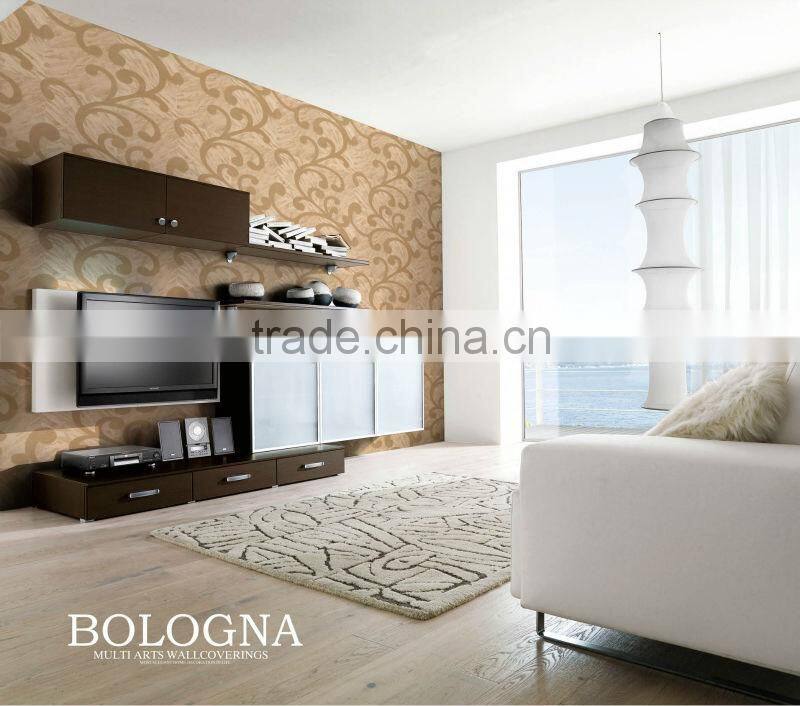 Hot fashion non-woven simple design wallpaper for home decoration